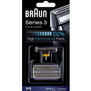 81387938 — Комплект сетка и режущий блок 31B 5000 Series, цвет черный, к бритвам Braun - Для бытовой техники BrAun